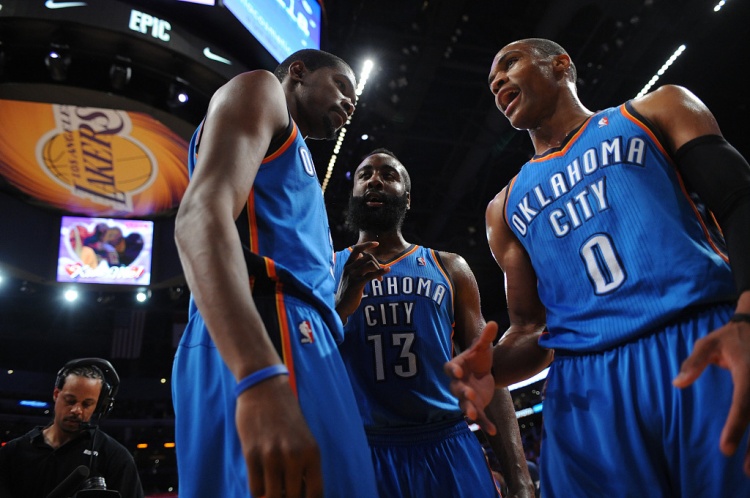雷霆三少得分全部進入歷史前20！他們是NBA歷史最大的如果嗎？